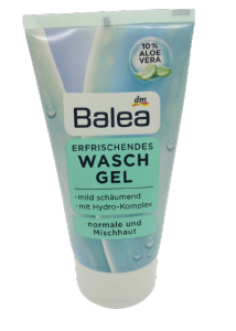 [HCM]Sữa rửa mặt dạng Gel chiết suất lô hội hiệu Balea nhập khẩu từ Đức dung tích 150ml