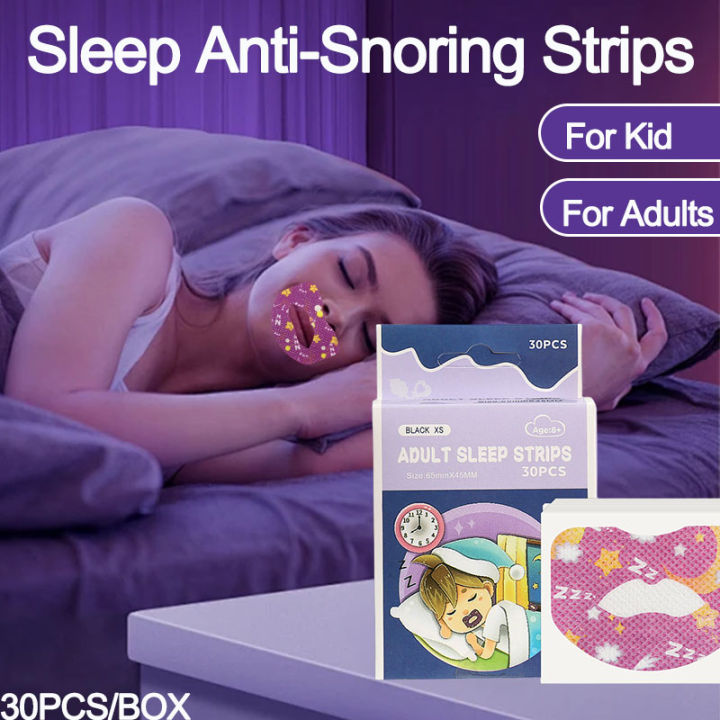 30PCS Sleeping Mouth Seal Tape for Adults and kid Breathing Snoring