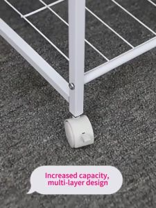 Childrens Bookshelf Floor Standing Shelf Picture Book Rack Multi-Layer Baby Toy Storage Cabinet