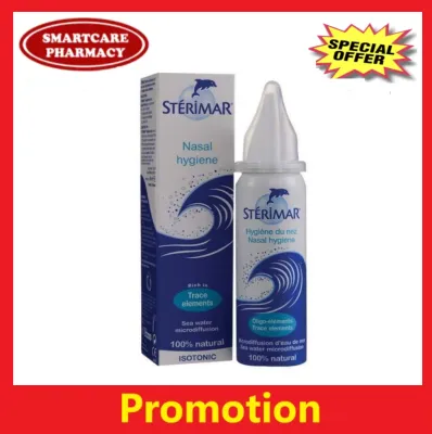 STERIMAR SEA WATER NASAL HYGIENE MICRODIFFUSION 50ML- Latest Stock
