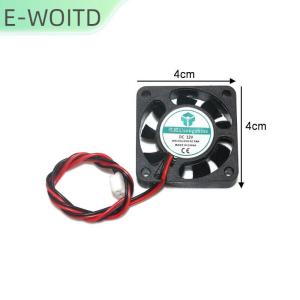 【E-WOITD】 หม้อน้ำระบายความร้อนสำหรับฮีทซิงค์ระบายความร้อน j-head hotend 3D pinter สำหรับ3010 4010พัดลม5010พัดลม12v 5v 24v 2Pin dc พัดลมระบายความร้อนขนาดเล็ก