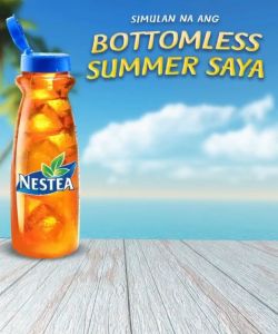 Nestea Apple 10 Sachets x 19g with Free 4pcs Cup – Apple Flavored Iced Tea Drink Mix