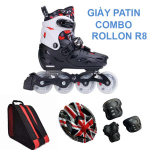 Giầy patin Rollon R8 (LED) Cao cấp bảo hành trọn đời