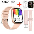 【TOP 1】Aolon Foom Lite Smartwatch Pria/Jam Tangan wanita Watch Size 46.5mm*38.5mm*11mm Heart Rate&Blood Oxygen Monitoring | Bluetooth Call Custom alarm clock 24h Heart Rate Health Monitoring 100+ Sport Modes Jam tangan smart watch terbaru 2024. 