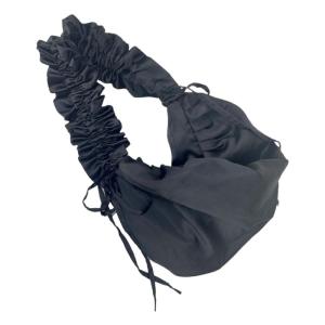 Fashionable Crossbody Bag Canvas With Ruffled Edges Large Capacity For Commuting Or Casual Outings Work Shoulder Bag