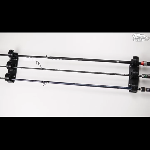 Treo tường cần câu chủ cần câu cá ngang hỗ trợ giá treo tường giá lưu trữ giữ 3 cần câu