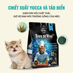 Thức Ăn Cho Mèo Bite Of Wild F42 Gói 1KG Công Thức 6 Loại Cá Không Ngũ Cốc Cho Mèo Mọi Lứa Tuổi - T3 PETS SHOP