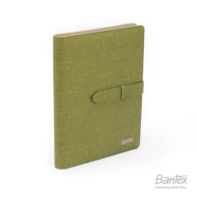 Buku Agenda Planner Cover Kulit Leather Diary Bantex - 7492
