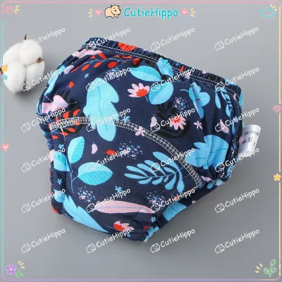 Kids Potty Training Pants Baby Washable Underwear Reusable Toilet Cloth Diaper Pant Seluar Kencing Bayi Learning Pant