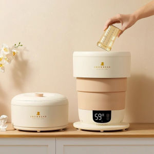 New Snow Bear Baby Bottle Sterilizer with Drying 10L Folding UV Disinfection Cabinet  HL-2021 Foldable Ultraviolet Disinfection Cabinet All-in-One Machine Disinfection Dryer UV sale