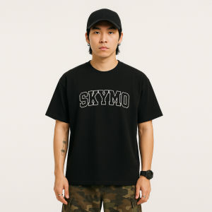 Skymo Apparel Tshirt Universt Black On Black
