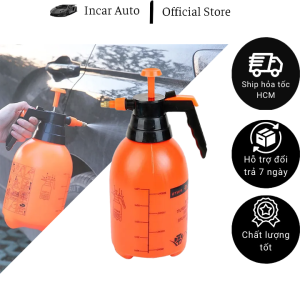 Bình Xịt Rửa Xe Hơi Ô Tô Dung Tích 2 Lít Chất Liệu Nhựa PP PE Có Nén Khí Tạo Lực Phun