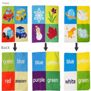 LEKGAVD Soft Fabric Magic Tissue Box Colorful Finger Exercise Montessori Toy Busy Board Game For 0‑18 Months Sensory Toy Infant