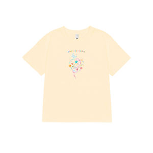 Áo baby tee 12 con giáp tuổi Tị ABD400 Miucho cotton cổ tròn in graphic