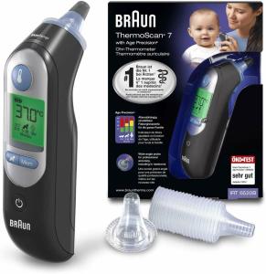 Nhiệt Kế Đo Tai Điện Tử Braun ThermoScan 7 IRT6520 Chính Hãng Đức - Đo Sân Nhiệt Cực Kỳ Chính Xác Cho Bé Và Gia Đình