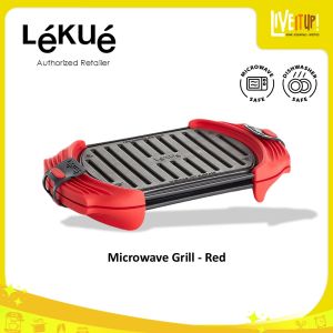 Lekue Microwave Grill - Red