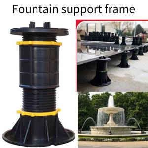 เครื่องมือก่อสร้างน้ําพุรองหินน้ําพุสระน้ําพุสี่เหลี่ยมยกสูงตัวยึดน้ําพุ