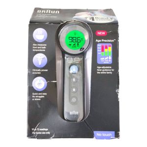 Braun No Touch 3-in-1 Thermometer - Touchless Thermometer for Adults Babies Toddlers and Kids – Fast Reliable and Accurate Results Digital