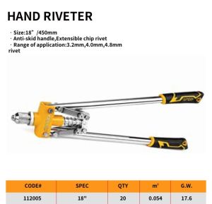 DINGQI Tang Rivet Tembakan Paku Tang Rivet Besar 112005