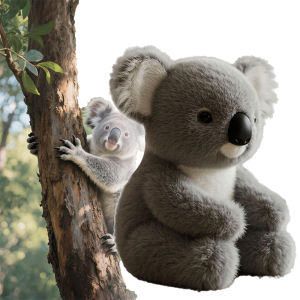 Koaly Emotional Support Plush Soft Koaly Ai Plush Imitate The Natural Movements Realistic Emotional Companion Healing On Demand