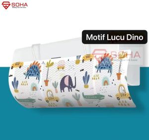 ART-032 Talang AC Reflektor AC Penutup Angin AC Talang penahan Angin AC Penghalang AC / hembusan Angin air Screen Cover Motif Gambar Lucu Windshield