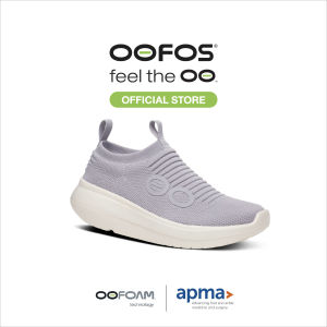 OOFOS Womens Oomy Zen Spacedust - รองเท้าเพื่อการฟื้นฟู