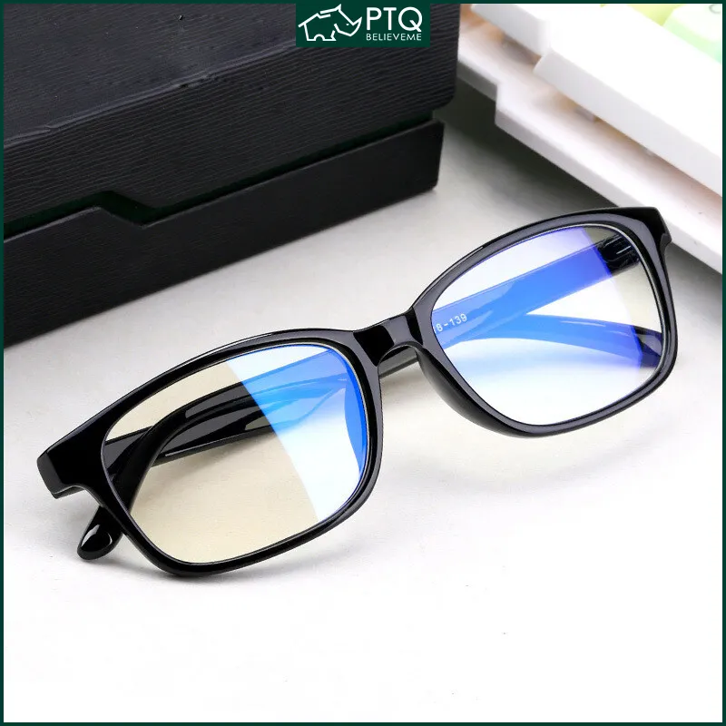 Fashion Glasses Anti-blue Light Flat Mirror Anti-radiation Eyeglasses  Mobile Phone Computer Glasses Eye Protection PTQ