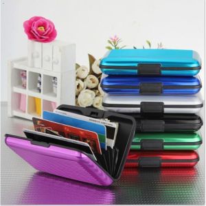 🌹READY STOCK🌹 ALUMA Security Wallet Credit Card Cash Money ID Holder / Dompet Sekuriti Bertaraf Tinggi