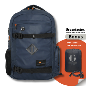 Promo Tas Ransel Premium Backpack Urban factor - Strong Fighter Navy | Tas laptop