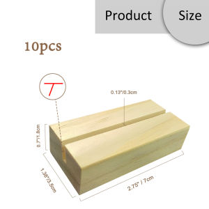 【10ตัว/แพค】คลิปหนีบไม้ สำหรับการ์ด คลิปไม้หนีบรูปภาพ ป้ายชื่อ คลิปไม้หนีบรูปภาพสไตล์นอร์ดิกสําหรับตกแต่งโต๊ะ