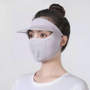 Khẩu trang chống nắng khẩu trang vải chống nắng khẩu trang ninja che kín mặt có vành thời trang - Life Style 4U