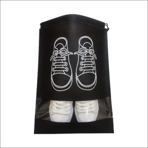 LateHome 5 Buah Tas Sepatu Organizer Tas Penyimpanan Serut Kapasitas Besar untuk Perjalanan
