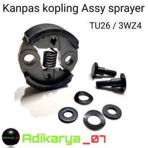 Kampas kanpas kopling Mesin Semprot Hama TU26 / 3wz + Baud kanvas kopling assy
