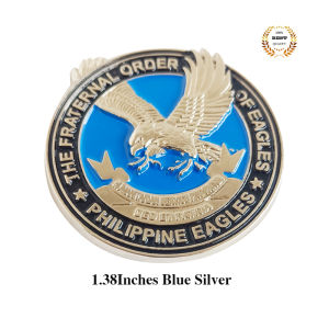 New Style 1.38-Inch Solid Eagles Emblem High-Quality Waterproof Non-Fading Eagle Fraternal LOGO By Eagle Flagship Store Exclusively