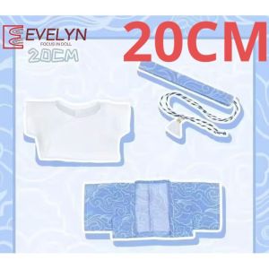 Evelyn Japanese kimono for 20CM Cotton Doll Anime Game Love and Deepspace Idol Doll Clothes Dress Up Clothing Fans Collection Gift Natsumes Book of Friends