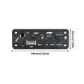FocusAi บอร์ด ลําโพง บลูทูธ แผงวงจรลำโพง เครื่องขยายเสียงบลูทูธ MP3บอร์ดเครื่องถอดรหัส2*3W พร้อมไมค์แจ็คไมโครโฟนบลูทูธ5.3 Lossless U Disk บัตร TF เครื่องเล่นเอยูเอ็กซ์. 