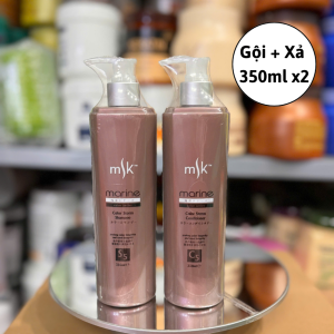 Gội Xả Giữ Màu Tóc Nhuộm MSK MARINE - 350ml x 2 Ngăn Ngừa Tóc Phai Màu Hương Thơm Dễ Chịu .