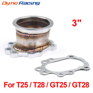 Car Modification 3 Inch exhaust dump flange conversion kit with flange is suitable for  GT25 GT28