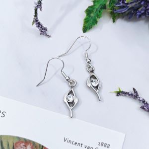 Made-to-Order SG - Eye of Wonder Drop Earrings Handmade Contemporary Earrings Collection