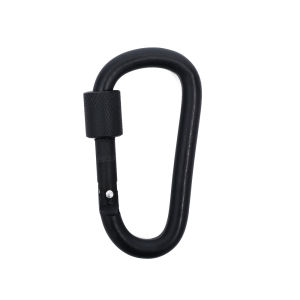 D-Carabiner Aluminium Lock Clip Hook Climbing Screw Hanging Buckle Camping Lightweight Screw Lock EDC Carabiner