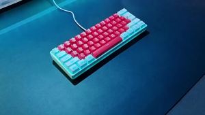 Keyboard Gaming PC Backlit Pink Keyboards 61 KeysComputer 60% Musical USB Lady Ergonomic Office Wired Key Board Portable2026