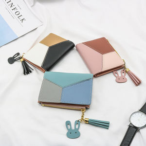 Ví bóp nữ cầm tay mini cao cấp phối màu dễ thương