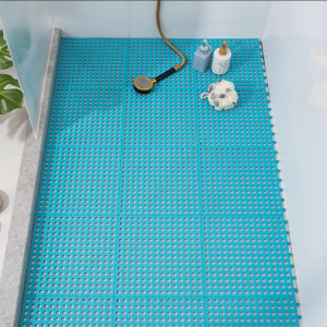 Karpet Kamar Mandi Anti Licin 30x30CM Keset Karpet Karet Anti Slip Kamar Mandi Lantai Anti Slip Polkadot Dapur Mat Non-Slip