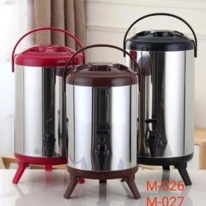PROMO COD Dispenser Stainless Steel 6L-8L&10L Termos Besar Es Milk Tea Bucket Water Jug kapasitas 10 Lt Food Grade Material