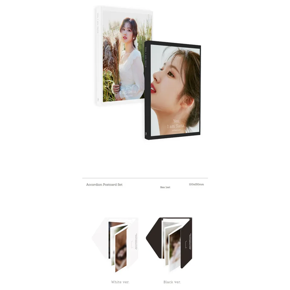 Yes I am Sana PhotoBook 2024 Black Version