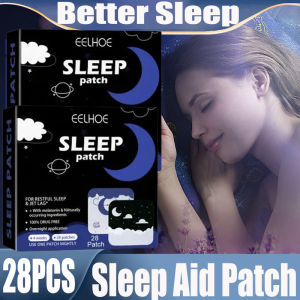 Miếng dán ngủ sâu - 28 miếng với chiết xuất oải hương và hoa cúc dầu dừa và hạnh nhân giúp thư giãn và giảm căng thẳng | Tự nhiên.