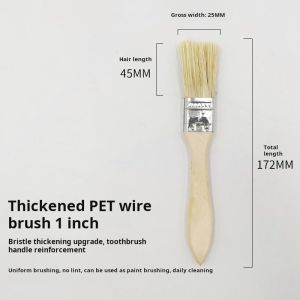 Paint Brush 1/1.5/2/2.5/ 3/4 inch multi-purpose building cleaning industrial soft brush