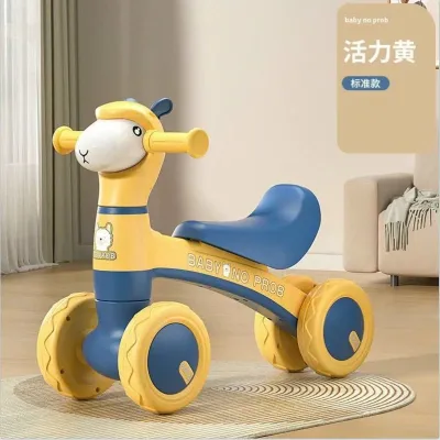 [Giao 2H] Xe Chòi chân cừu siêu chắc khỏe cho bé có đèn có nhạc cho bé từ 1 đến 4 tuổi. Xe Thiết Kế Chắc Chắn. Nhựa bền