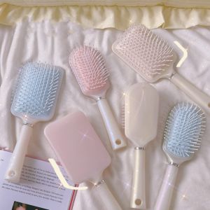 Lược chải tóc tạo kiểu size to chống tích điện cao cấp màu nhũ lấp lánh tiểu thư dễ thương giá rẻ