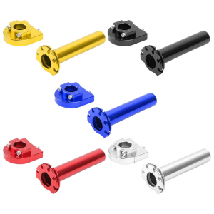 22mm 7/8in Aluminum Throttle Twist Grips Throttle Assist Twist Accelerator Handle Grips Pit Bike Accessories
